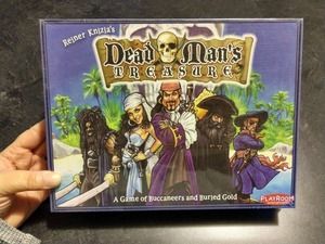 DEAD MAN'S TREASURE Card Game Playroom Knizia Pirates Strategy Family